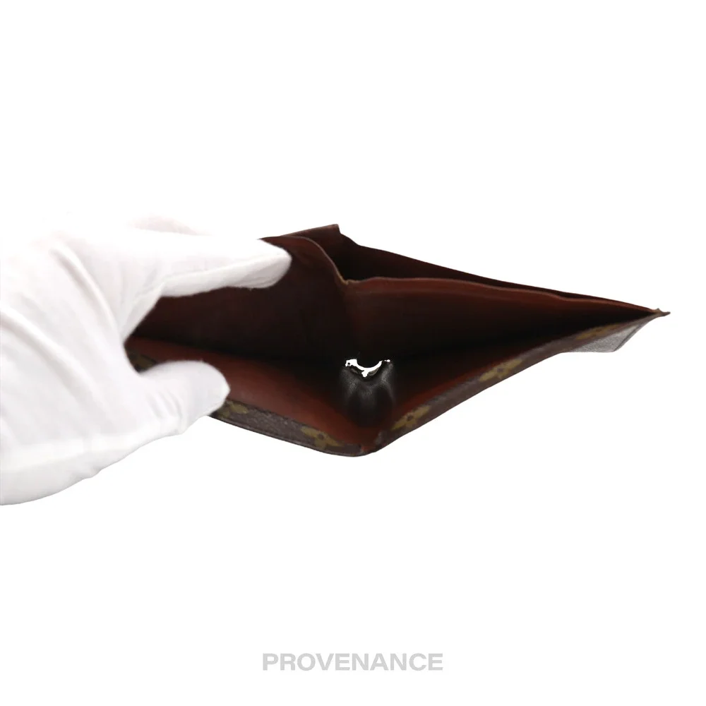 🔴 Louis Vuitton Bifold Wallet - Monogram Small 